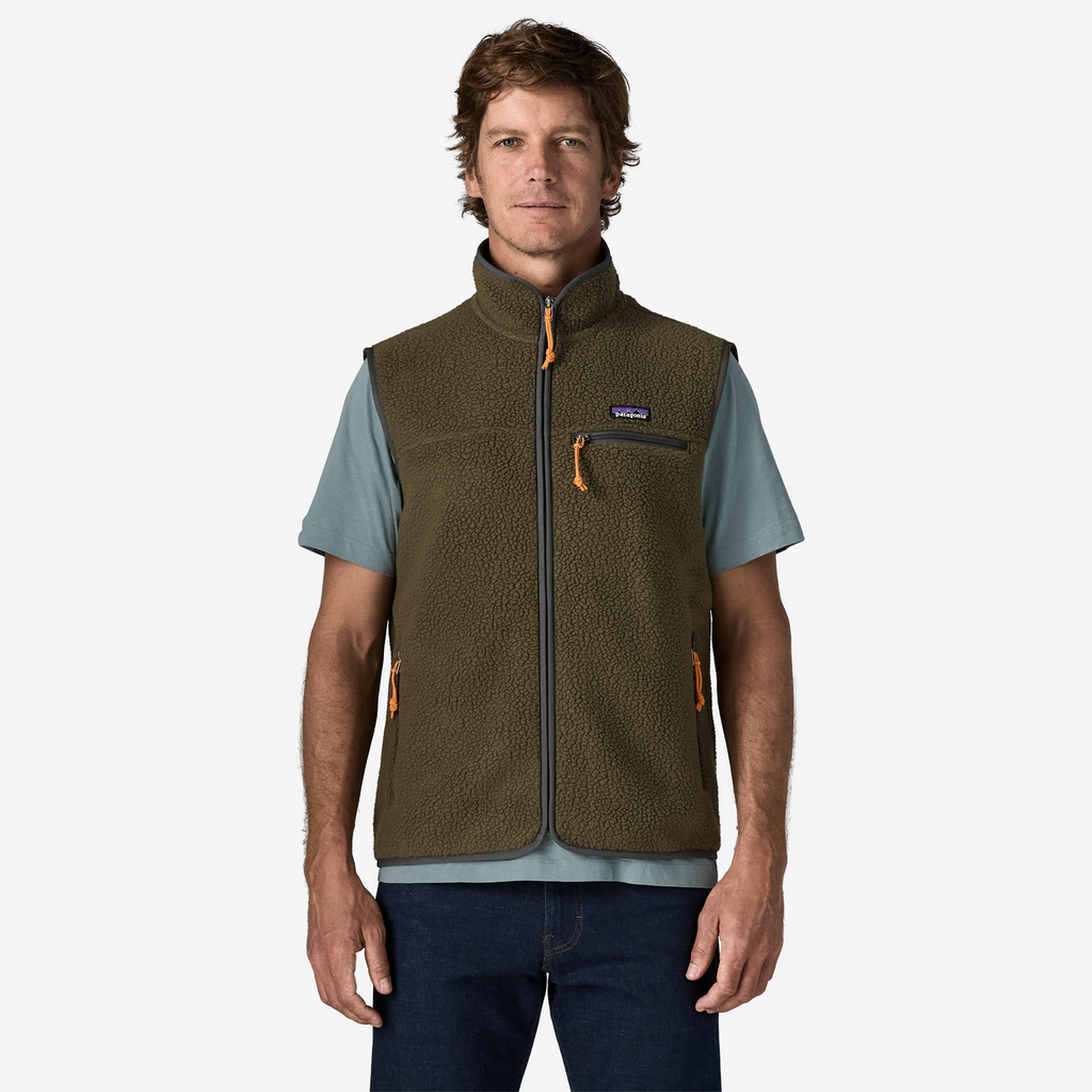 Men's Retro Pile Vest