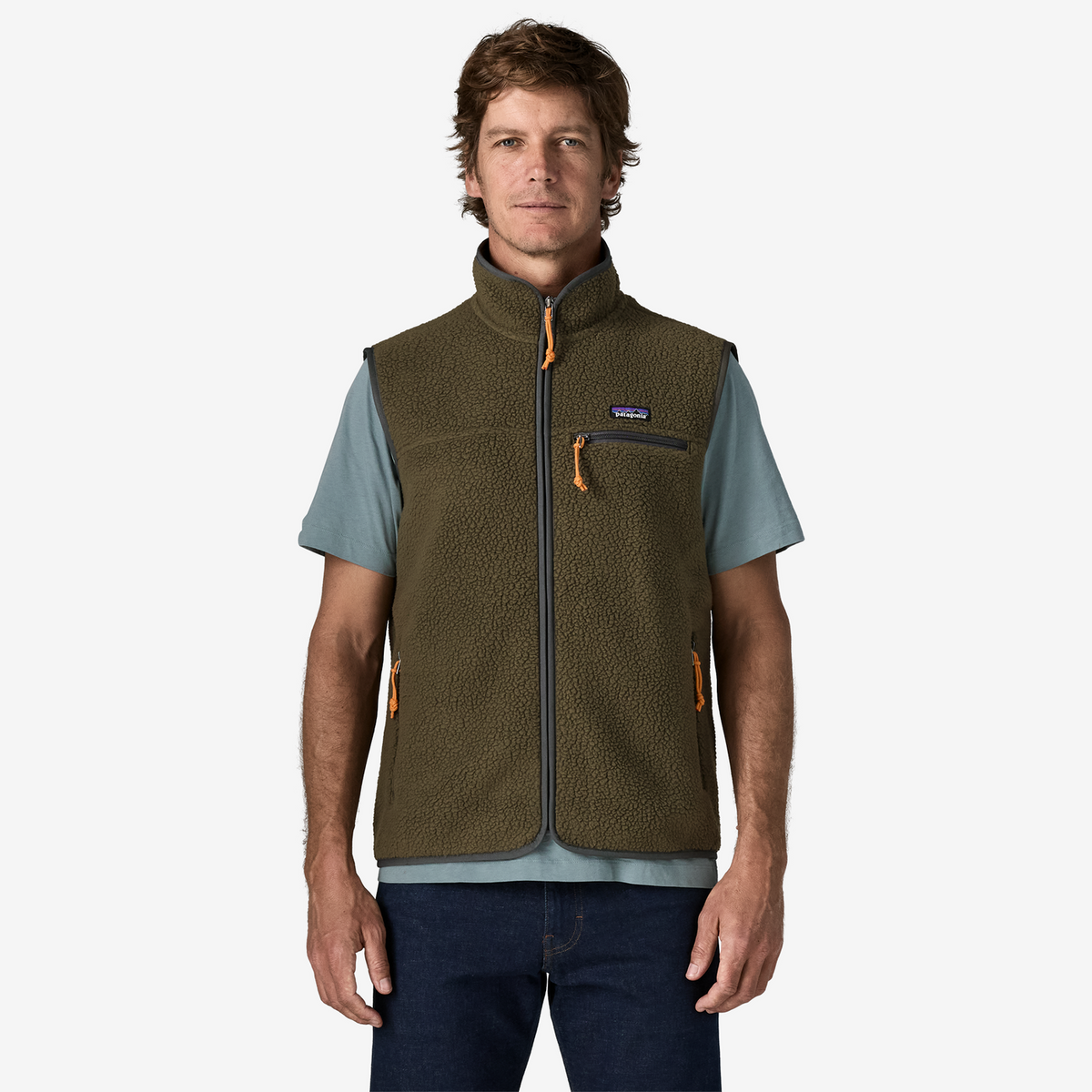 Men's Retro Pile Vest