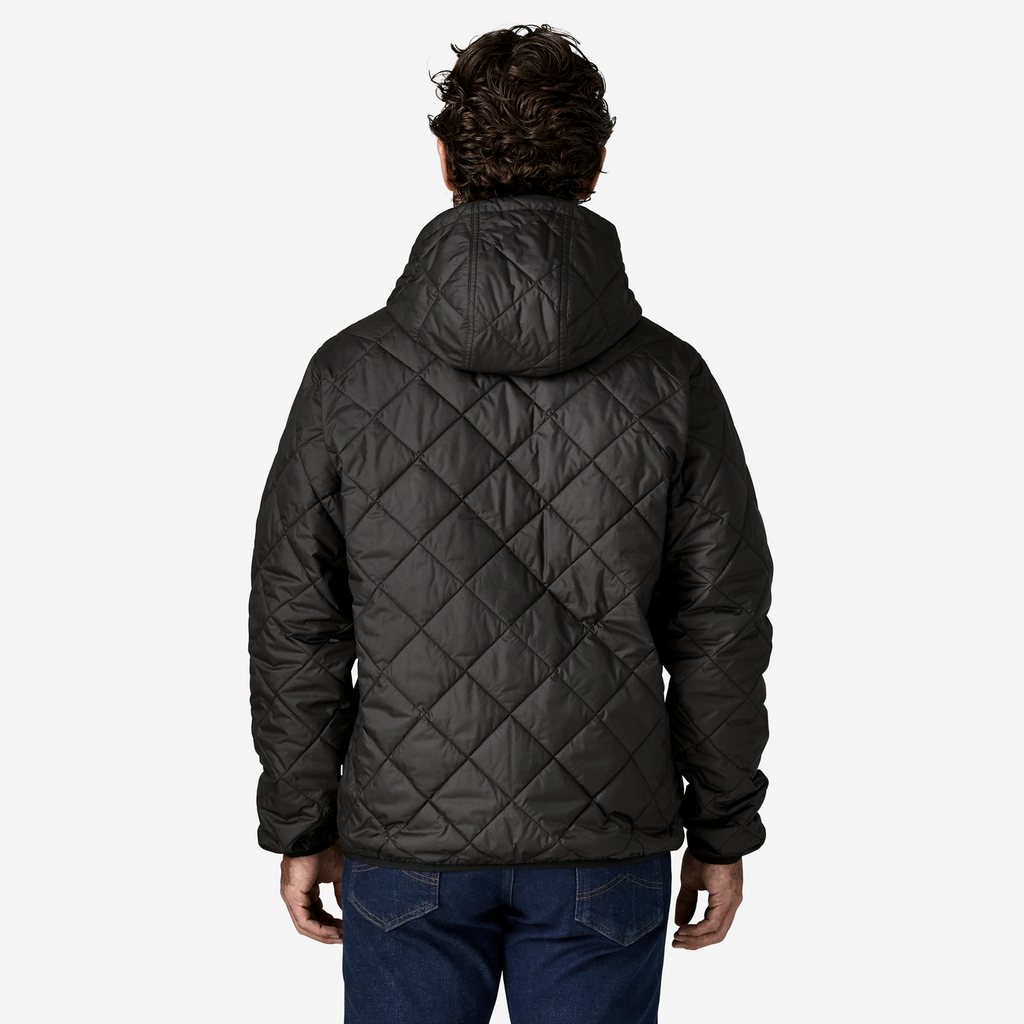 Men's Diamond Quilted Bomber Hoody