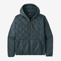 Men's Diamond Quilted Bomber Hoody