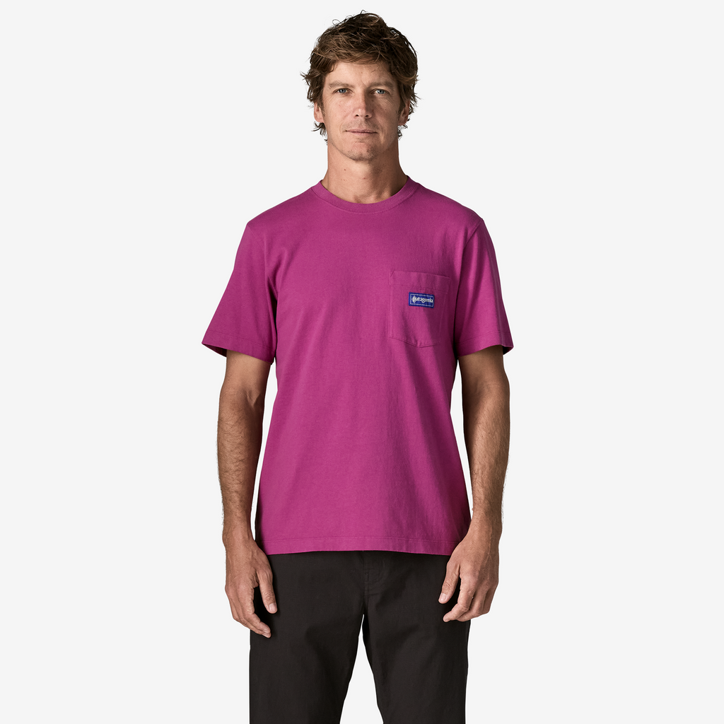 Men's Midweight Hut Tripper Label Pocket Tee