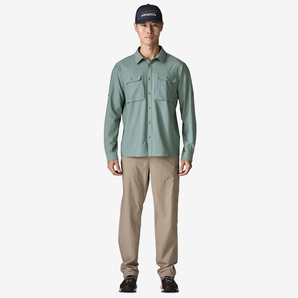 Men's Long-Sleeved Self-Guided Sun Shirt