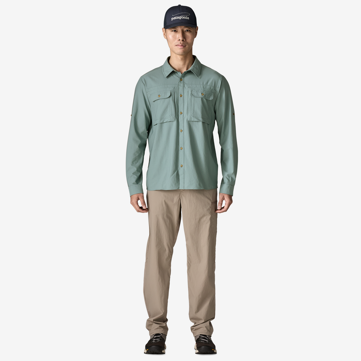 Men's Long-Sleeved Self-Guided Sun Shirt