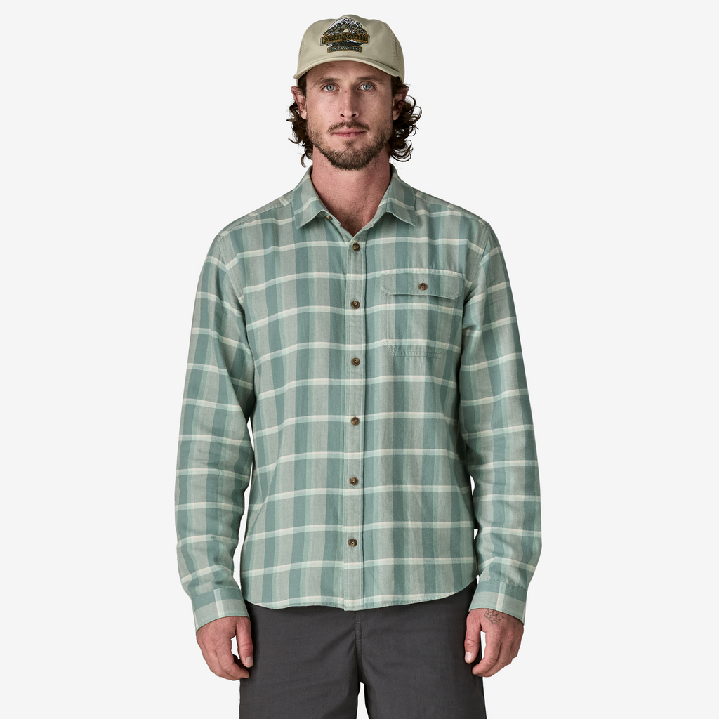 Men's Long-Sleeved Lightweight Fjord Flannel Shirt