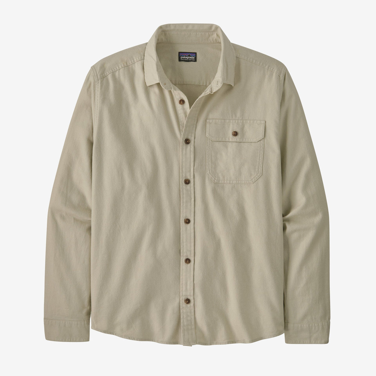 Men's Long-Sleeved Lightweight Fjord Flannel Shirt