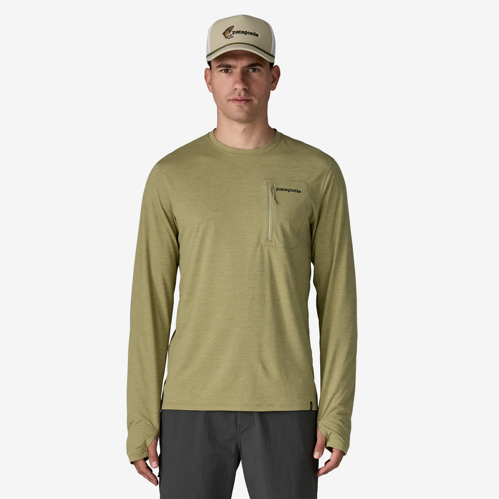 Men’s Long-Sleeved Capilene® Cool Sun Shirt - Fitz Roy Trout