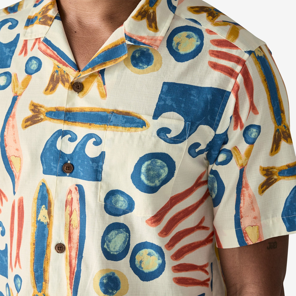 Men's Tidal Threads Camp Shirt